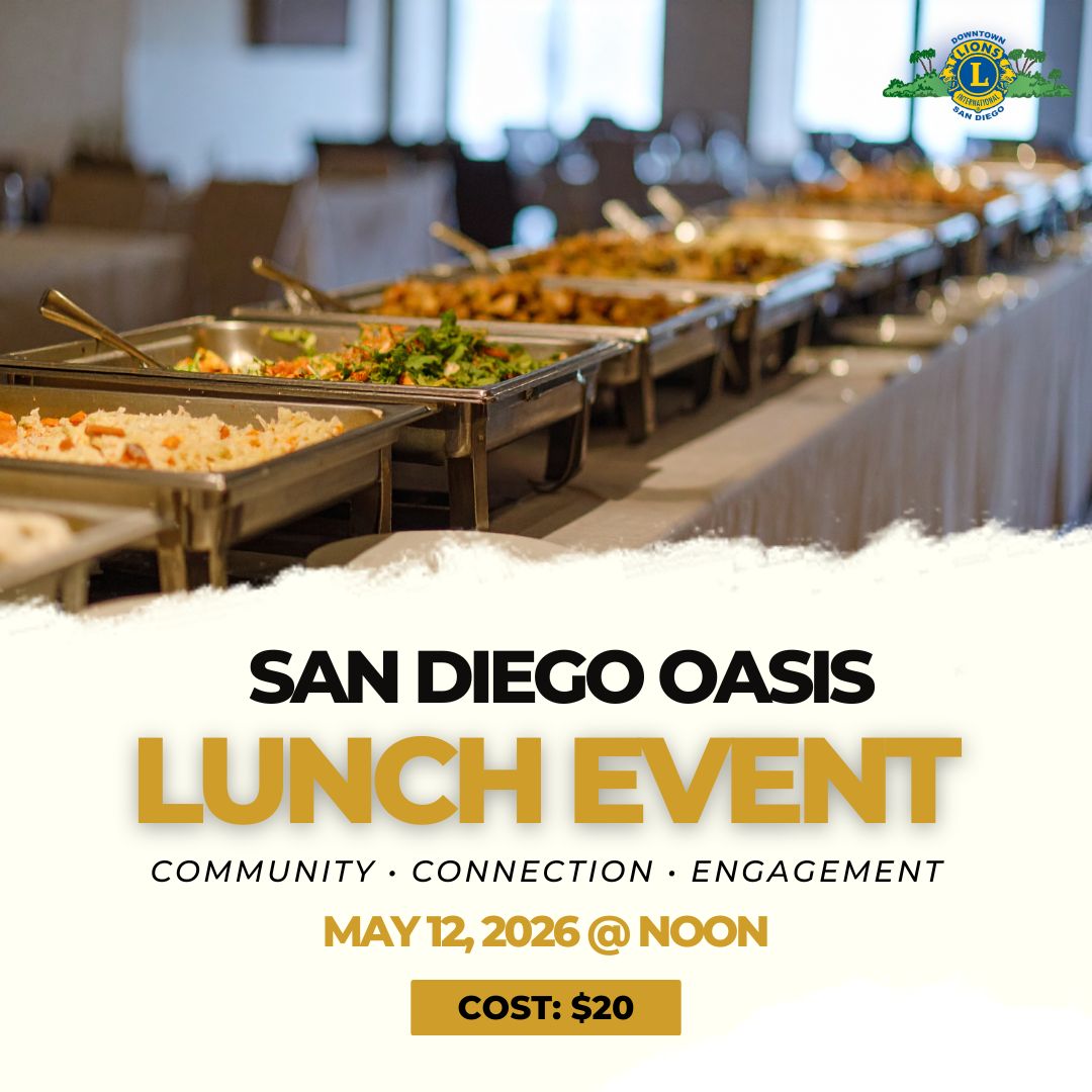SAN DIEGO OASIS Lunch Event