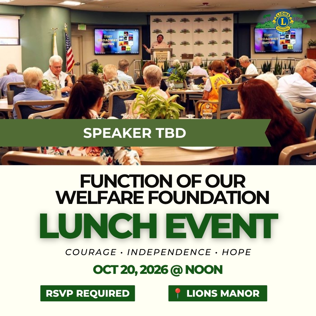 Welfare Foundation Event