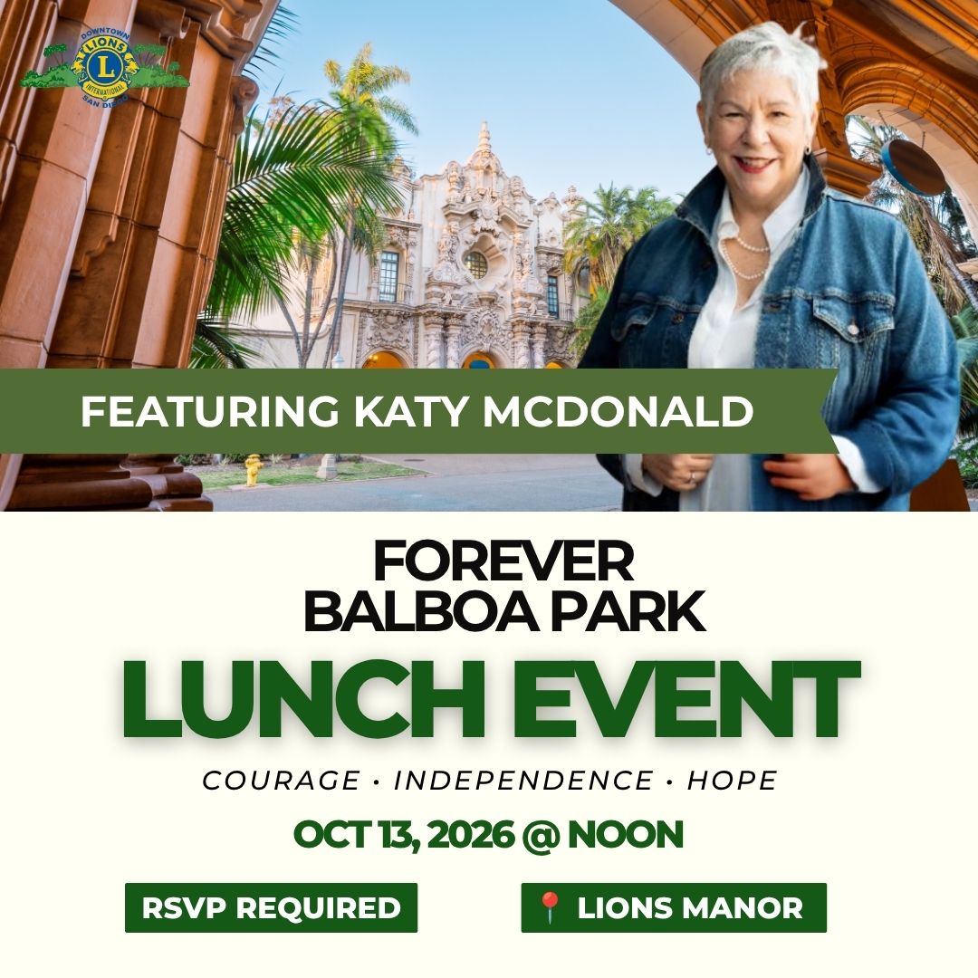 Balboa Park Lunch with Katy