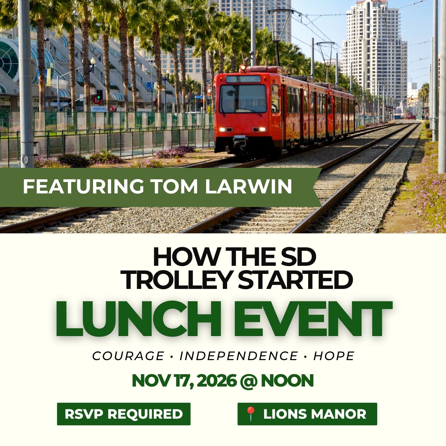 How the SD Trolley Started
